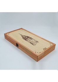 Resim Simya Galata Kulesi Tavla (Safi) 