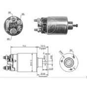 Resim 12V MARŞ OTOMATİĞİ (GÖVDE 52 MM) DELCO TİP (3 DELİK) SAĞ M5 OPEL 