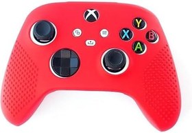 Resim Xbox ile Uyumlu Series S/X Silikon Kırmızı Kol Koruyucu Kılıf 9. Nesil Kol Uyumlu 