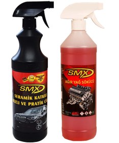 Resim Smx Seramik Katkılı Hızlı ve Pratik Cila - Smx Ağır Yağ Sökücü 