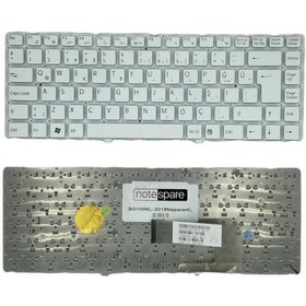 Resim Notespare Sony Ile Uyumlu Vaio Pcg-7171m, Pcg-7173l, Pcg-7174p, Pcg-7176p Notebook Klavye Beyaz Tr 
