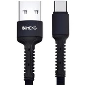Resim İmeng ML810 3 A Usb A To Type-C Pro Braided Örgülü Data Hızlı Şarj Kablo Siyah 