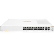Resim HPE INSTANT ON JL806A 24 Port Gigabit + 2X10GBSFP /2X10GB RJ45 Uplink Yönetilebilir Rackmount Switch 