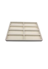 Resim Yerli Üretim New York Model Süet Kumaş Krem Renk Çekmece İçi Krem 