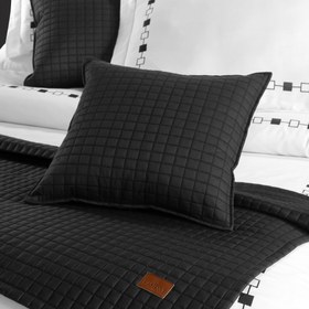 Resim PASIONI - Satin - Elegante - Black Double Bed Runner Set 