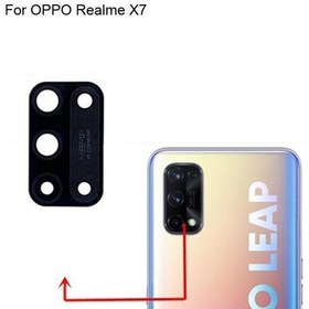 Resim Realme X7 Arka Kamera Camı Lensi (Çıtasız Sadece Cam) 