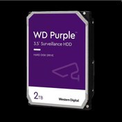Resim Teknoteg - Rsr - Wd Purple, Wd23purz, 3.5", 2tb, 256mb, 5400 Rpm, 7/24 Güvenlik, Hdd Türkiye Distr 
