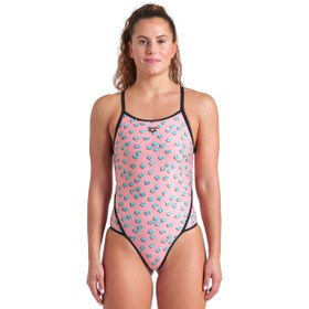 Resim Dices Swimsuit Super Fly Back Kadın Pembe Yüzücü Mayosu 009464950 