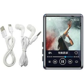 Resim Fortunelane Mahdi M20 Siyah 4gb Mini Bluetooth Müzik Çalar 2.5 Ekran Fm Radyo Kayıt Video E-kitap 