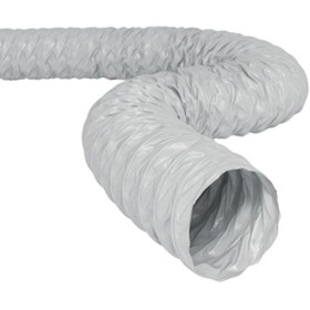 Resim Yırtılmaz Pvc Hava Kanalı 127 Mm - 5 Metre 