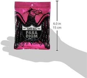 Resim Ernie Ball Super Slinky Paradigm Elektro Gitar Telleri, Ölçü 9-42 