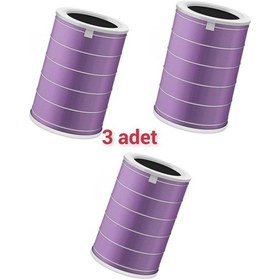 Resim Xiaomi Uyumlu Air Purifier Hava Temizleyici 1, 2, 3 Uyumlu Filtre 3 Adet 