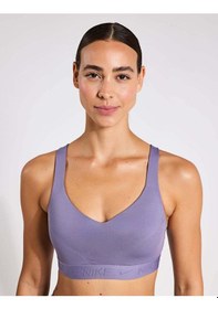 Resim Nike Indy High-support Padded Adjustable Training Kadın Bra Ndd Sport Mor 
