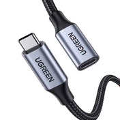 Resim UGREEN USB C 3.1 Gen2 100W Thunderbolt 3 1m Alüminyum Gövde Örgülü Uzatma Kablosu 