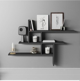 Resim Germen Duvar Rafı Antrasit 