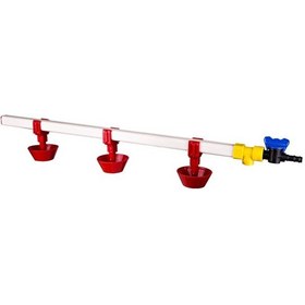 Resim TavPet Nipel Suluk Sistemi 20 Tavukluk 60 cm 3 Nipelli Yaylı Çanaklı 