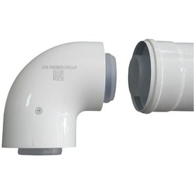 Resim Baymak Duotec Yatay Baca Seti - Ø60/100 Yoğuşmalı Kombi 