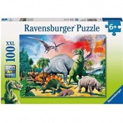 Resim Ravensburger 100 Parça Puzzle Dinozorlar 109579 