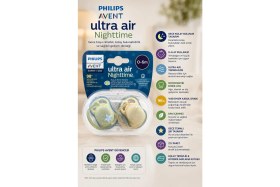 Resim Philips Avent Ultra Soft 0-6 Ay Ortodontik Emzik 2’li - Hassas Ciltler Için Bpa Içermez Emzik Seti 
