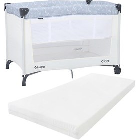 Resim Huggy Bej Ciao Park Yatak Oyun Parkı + Yatak 