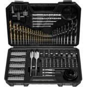 Resim Bosch Matkap Ucu Seti 103 Parça Delme Vidalama Lokma Panç Karışık Uç Seti 