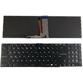 Resim MSI Uyumlu GE62 2QC-607XTR, GE62 2QC-606XTR Klavye Tuş Takımı Işıklı Tür 