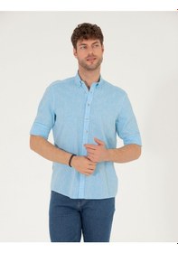 Resim Pierre Cardin Erkek Aqua Gömlek Desenli 50265119-vr007 Aqua 