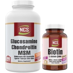 Resim Glucosamine Chondroitin Msm 300 Tablet+biotin 60 Tablet 