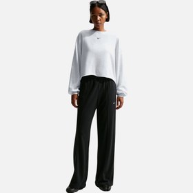 Resim Nike Sportswear Offline Chill Open-Hem Mid-Rise Kadın Pantolon 