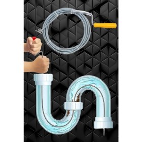 Resim Transformacion Profesyonel Kanal Açma Sprali Kanal Gider Tıkanık Açıcı 5 mt 715264 