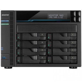 Resim AS6508T ATOM QC 8 GB RAM 8-Disk'e kadar Destekli NAS SERVER (DİSKSİZ) 