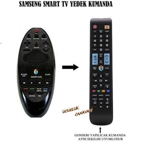 Resim Samsung Smart Tv Akıllı Sihirli Mouse Yedek Kumandası 