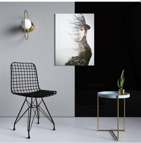 Resim Knsz kafes tel sandalyesi 6 lı mazlum syhsyh ofis cafe bahçe mutf 