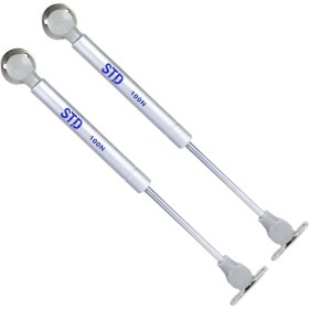 Resim 2 Adet Dolap Amortisörü Gazlı Piston Kapak Hidroliği 27 cm 100N 