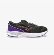 Resim Mizuno Wave Revolt 3 Kadın Siyah Koşu Ayakkabısı J1gd248183 Siyah 