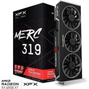 Resim Xfx Speedster Merc 319 Amd Radeon Rx 6900 Xt Black RX-69XTACBD9 16GB Gddr6 256BIT DX12 Ekran Kartı 