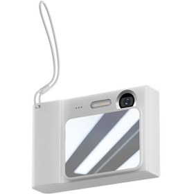 Resim Yeni Hd Dijital Fotoğraf Makinesi Moda Retro Ccd Öğrenci Kart Makinesi Mini Kamera Kaynak Fabrika Y200 Beyaz Hafıza Kartı Hariç 