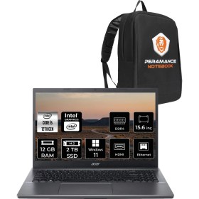 Resim Acer Extensa 15 EX215-55 Intel Core I5 1235U 12GB 2tb SSD 15.6" Fhd W11P Taşınabilir Bilgisayar & Per4 Çanta NXEGYEY007P409 