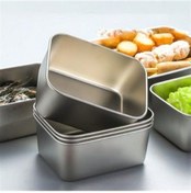 Resim Paslanmaz Çelik Saklama Kabı 