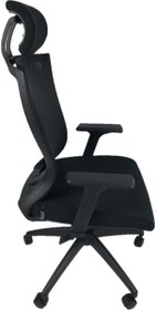 Resim Goldsit Quatro Fileli Yönetici Koltuğu 000 PA - Siyah Kumaş 