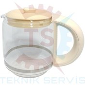 Resim Tefal My Tea Krem Renkli Uyumlu Cam Demlik 