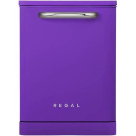 Resim Regal BM 514 Mor Bulaşık Makinesi 