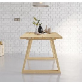 Resim Timber's Team MAREL-Ahşap Doğal Kütük Yemek / Toplantı / Çalışma Masası 