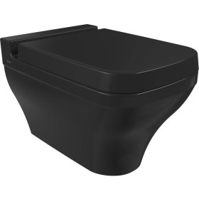 Resim Bocchı Bocchi Scala Asma Klozet Parlak Siyah Kapak Dahil 1080-005-0128 