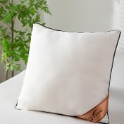Resim Yüksek Kaliteli Lüks Yüksek Esneklikli Yastık Dolgusu, Beyaz Çağdaş Tasarım, %100 Kılıf, Makinede Yıkanabilir, Koltuk, Araba ve Çok Amaçlı Kullanım 
