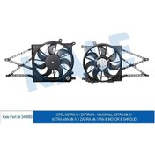 Resim KALE 349980 FAN MOTORU + DAVLUMBAZ ASTRA G 