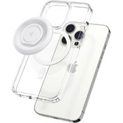 Resim Spigen MagFit O-Mag iPhone için Manyetik Telefon Tutucu MagSafe özellikli Ring White - AMP05303 