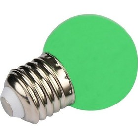 Resim Horoz Led Gece Lambası Ampulü 1W Yeşil E27 Duylu 