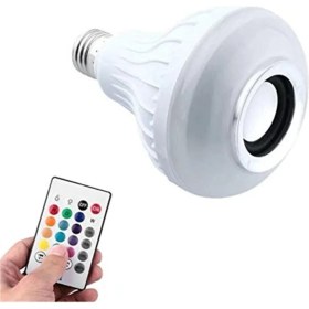 Resim Pazariz Uzaktan Kumandalı Bluetooth/flashlı USB LED Ampül 
