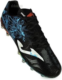 Resim Joma Super Copa 2441 Negro Azul Firm Ground FG Krampon, SUPS2441FG 